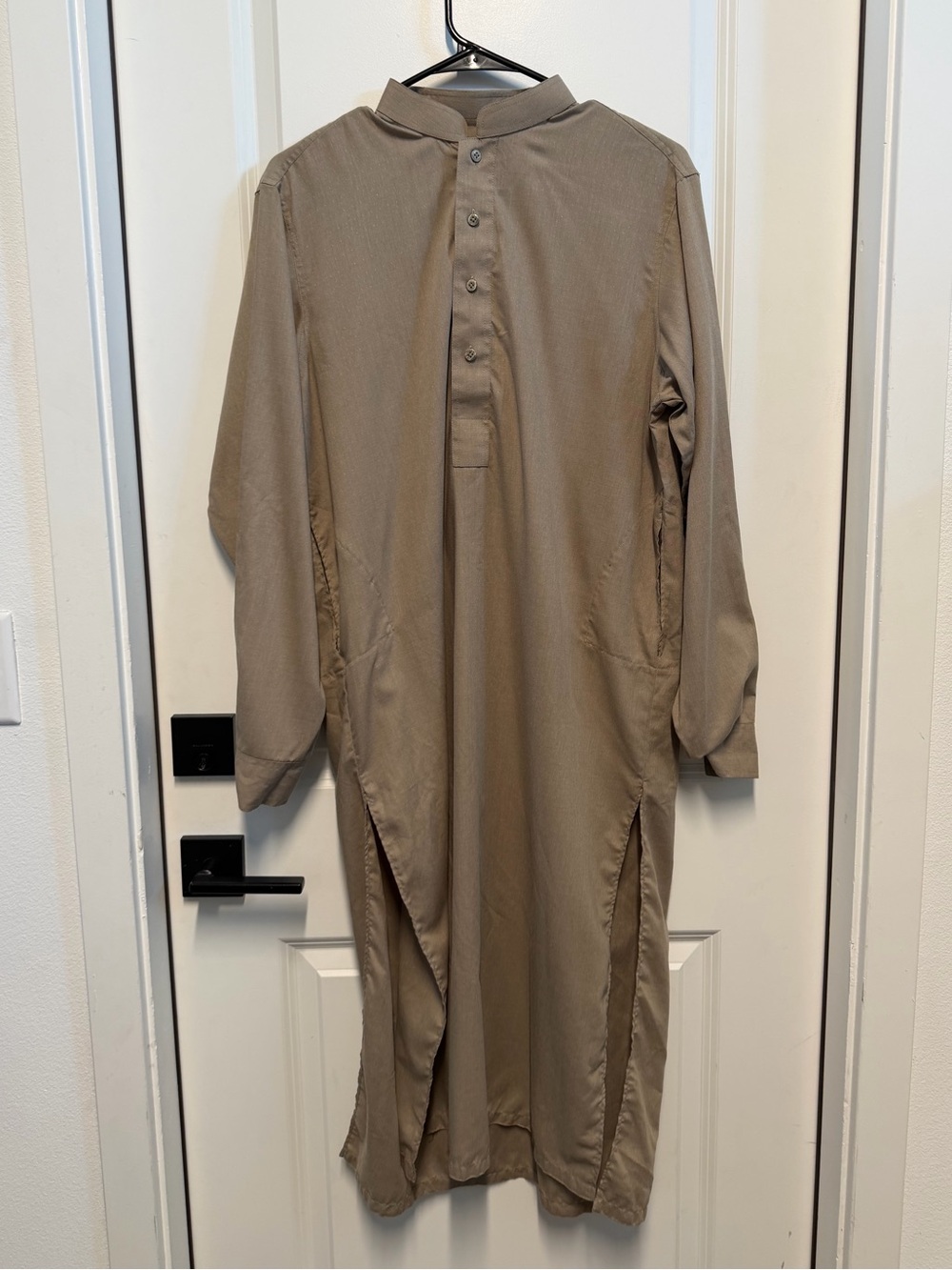 M.D. Garments Men’s Brown Taupe Shalwar Kameez Set Size Small – Pakistani Suit